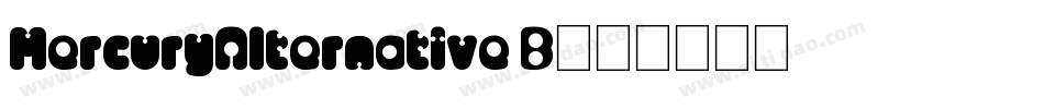 MercuryAlternative B字体转换